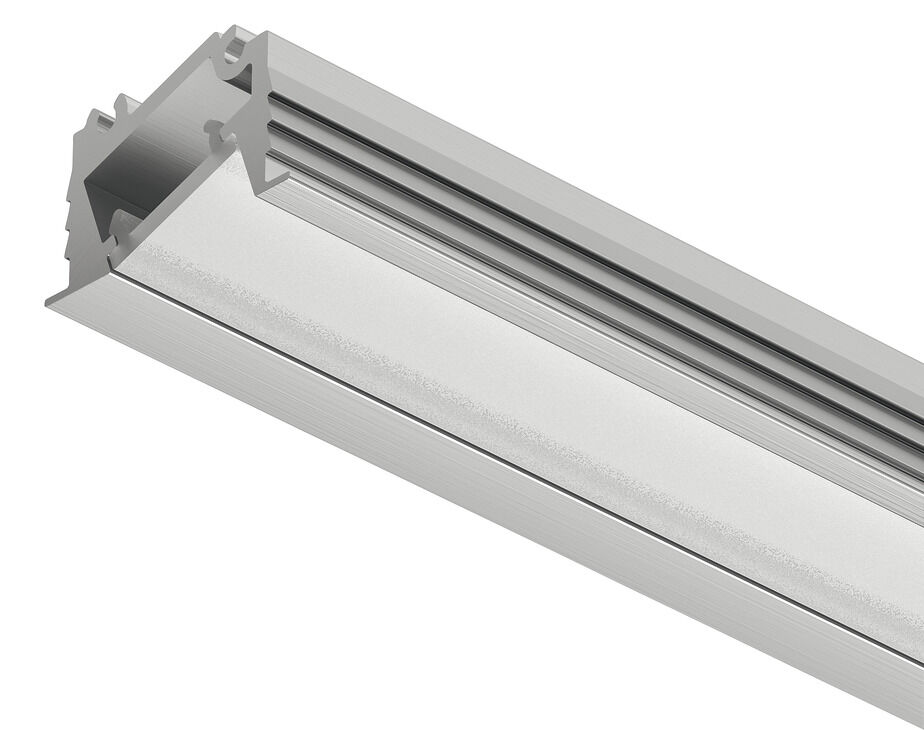 Gömme montaj için profil, 5 mm şerit LED aydınlatmalar için Häfele Loox5 profil 1106