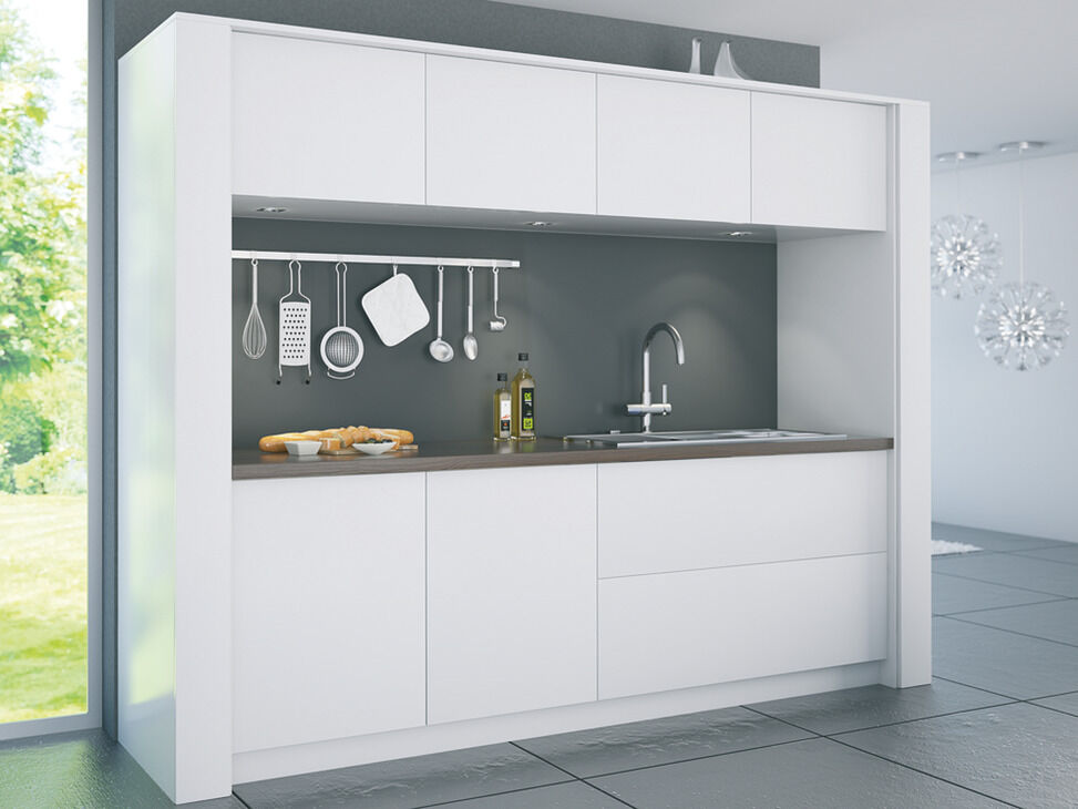 Ahşap pivot kayar kapaklar, Häfele Slido F-Park72 60B, set