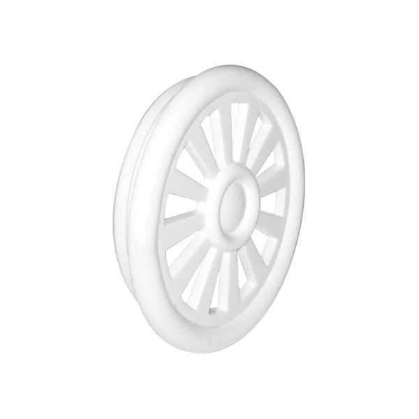 Havalandırma Menfezi Yuvarlak Beyaz 46mm