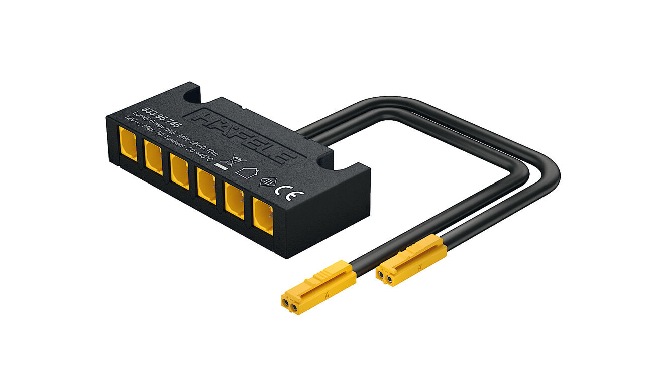 Adaptör, Häfele Loox5, 12 V 3 pimli (Ton ayarlı beyaz)