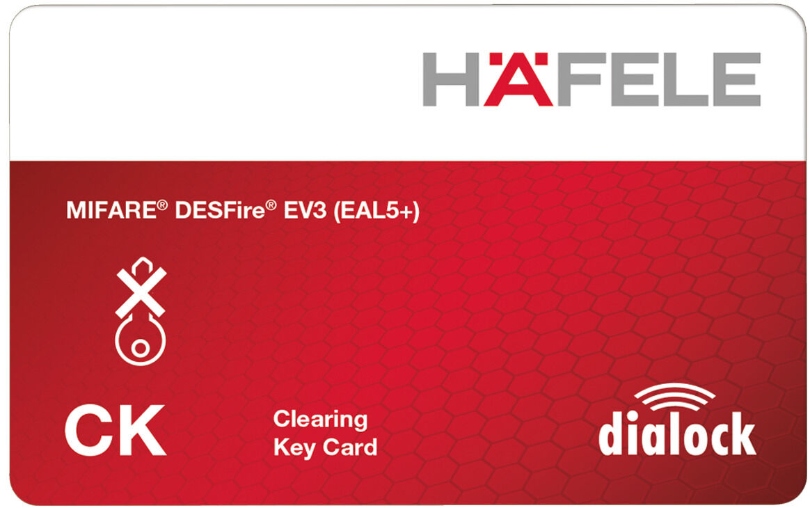 Anahtar Silme Kartı, FL 210 elektronik dolap kilidi/kam kilidi için