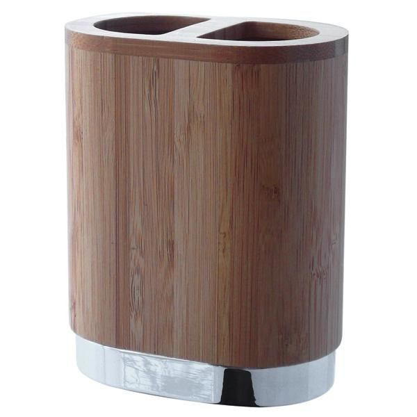 BAMBOO Diş fırçalık,tez.üstü,parlak