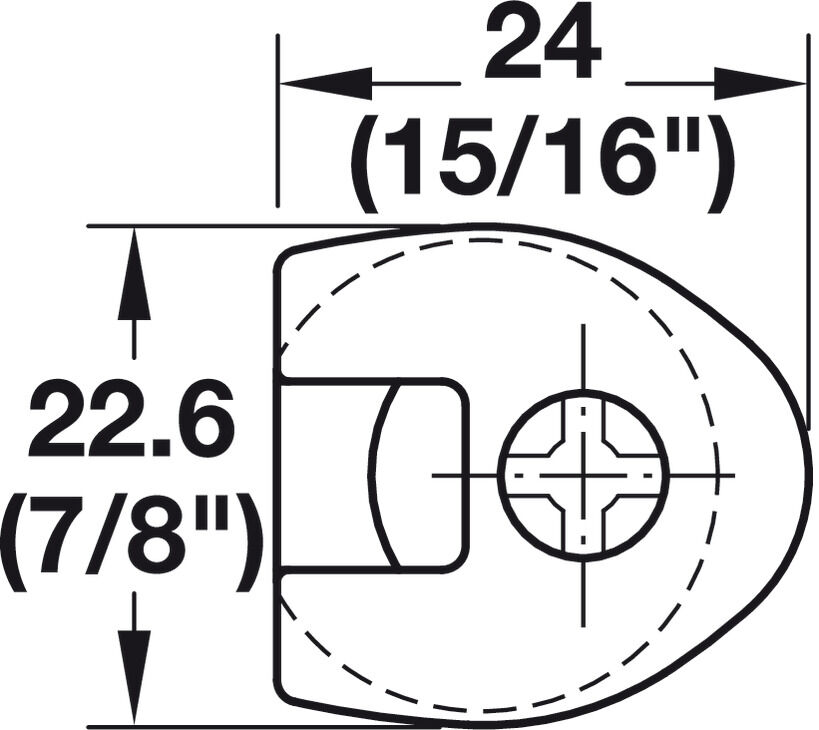 RAFİX 20 Gövde karartılmış 19mm 2