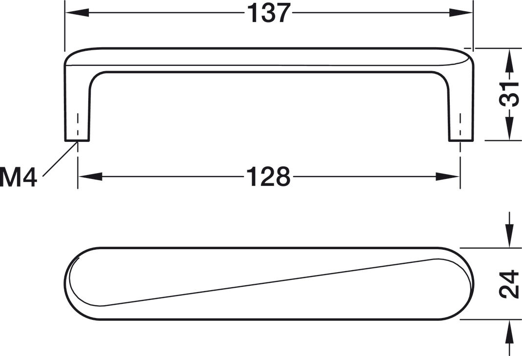 D Kol, Häfele Déco H2390, zamak 3