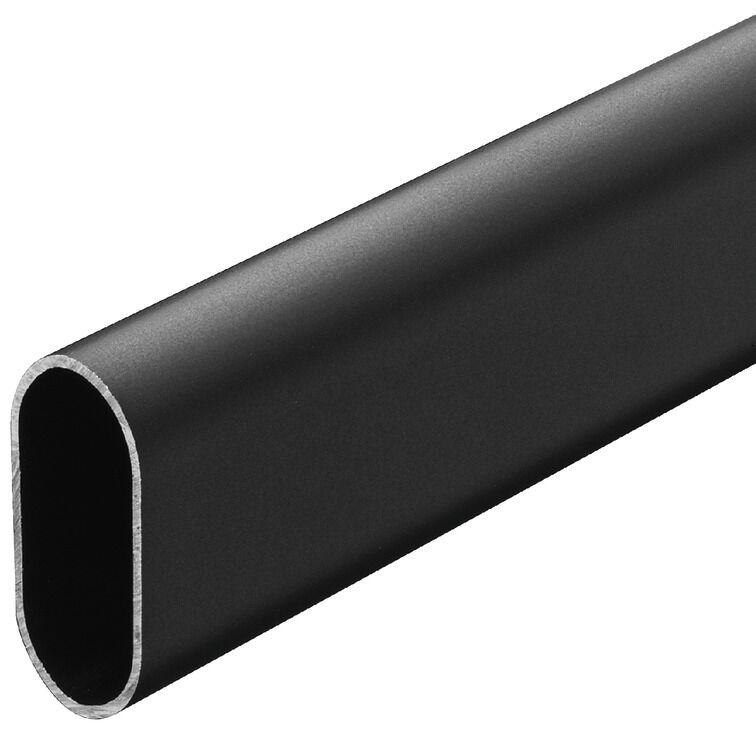 Askı borusu, OVA 30 x 15 mm, çelik, kaynaklı