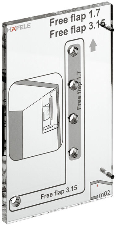 Delik mastarı, Free flap yan panel
