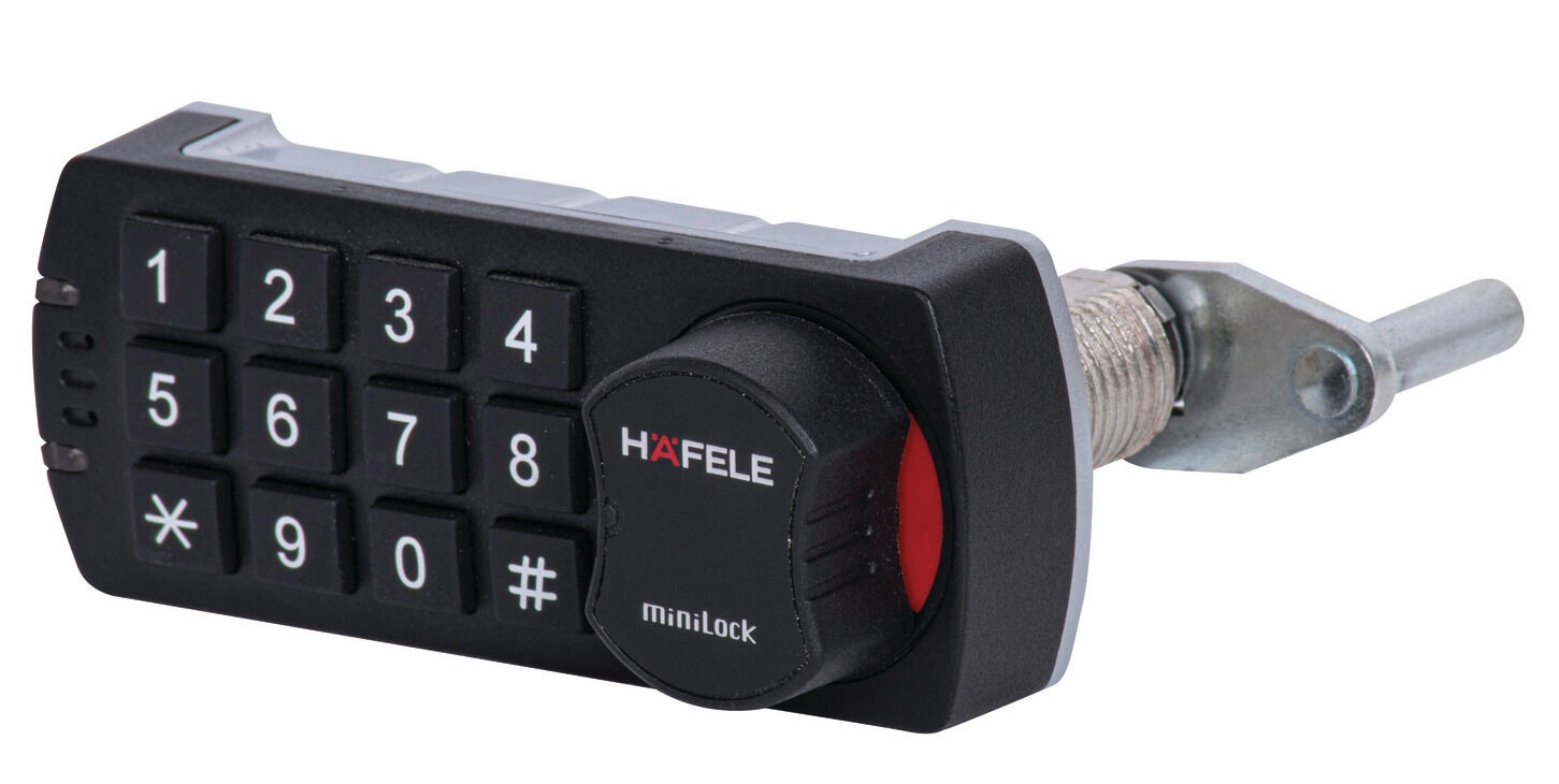 Rakam Kombinasyonlu Kilit, MiniLock, Merkezi Elektronik Dolap Kilidi