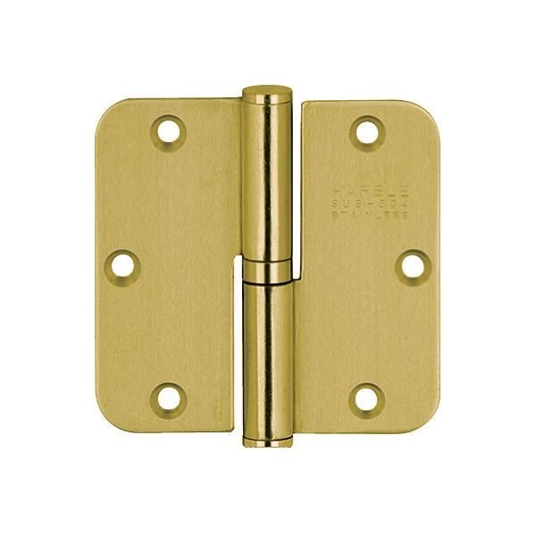 Yaprak Menteşe Çıkabilen Tip Parlak Pirinç 80mm Sağ