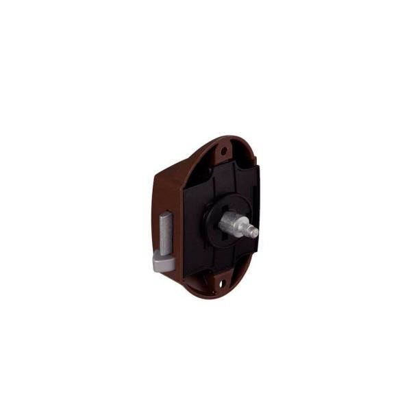 Basmalı İspanyolet Kilit Kahverengi 25mm