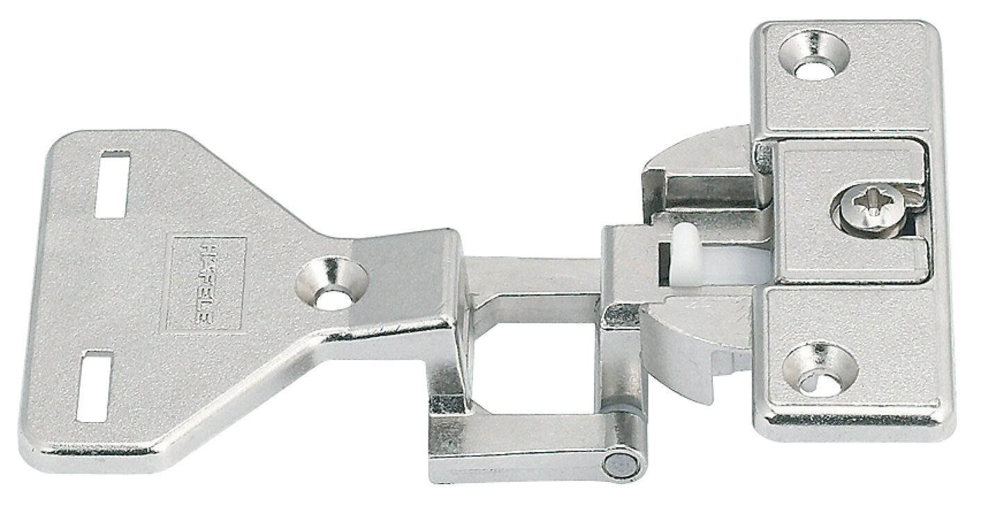 Mimari menteşe, Aximat 100 A, yarım binili montajı için, 6 mm boşluk