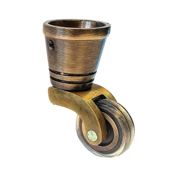 DECOR Mobilya Tekerleği Geçme Antik Bronz Ø31mm