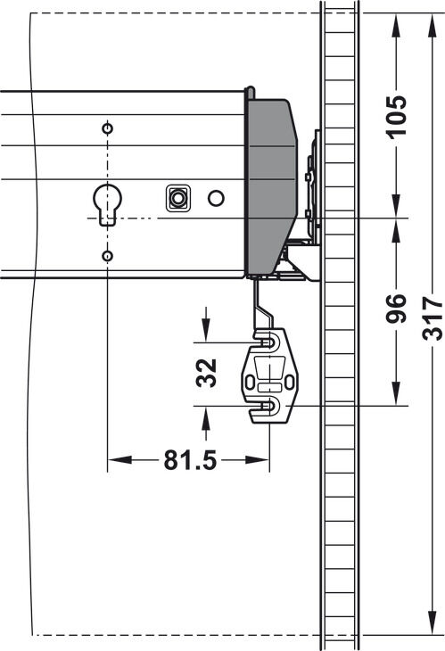 Ön panel desteği, Varyant S+ için 4