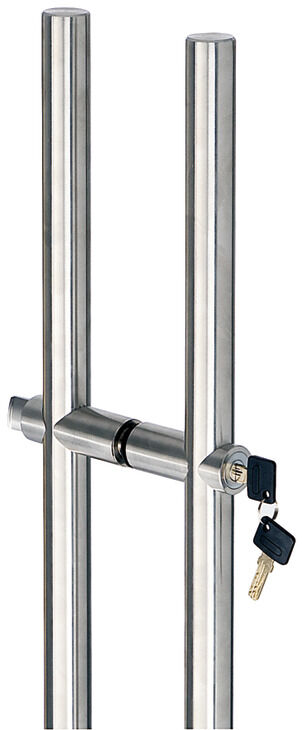 Kapı kolu, Paslanmaz çelik, Startec, model PH 2139, kilitlenebilir
