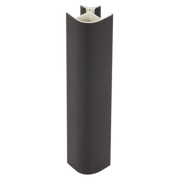 TAPE05 90° Baza Köşesi Mat Siyah 12cm