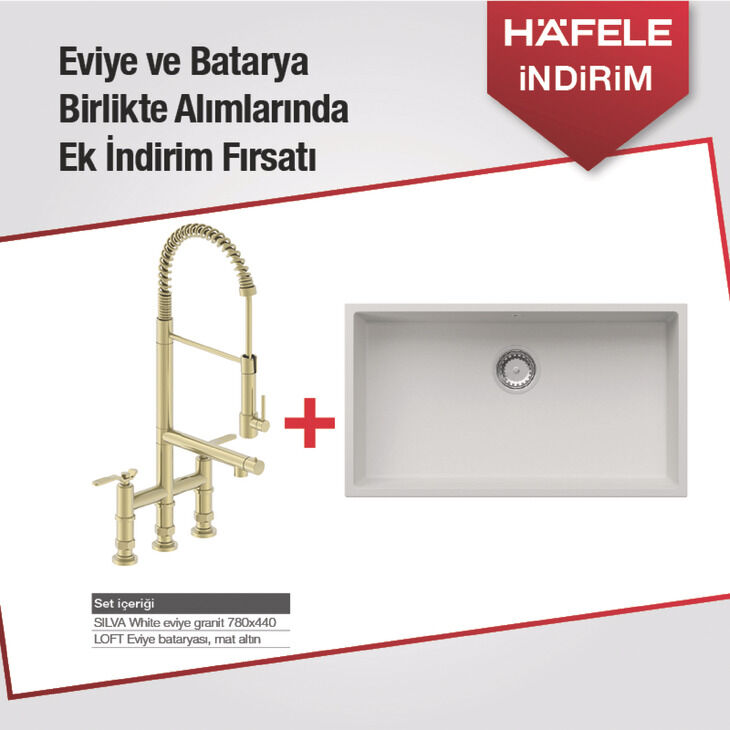 Eviye ve Batarya Seti, Häfele SILVA, Häfele LOFT Batarya