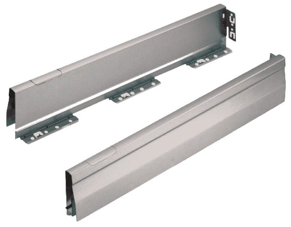 Çift Yanaklı Çekmece Sistemi, HÄFELE MOOVIT, Çekmece Yanağı, 16 mm Ahşap Kalınlığı İçin