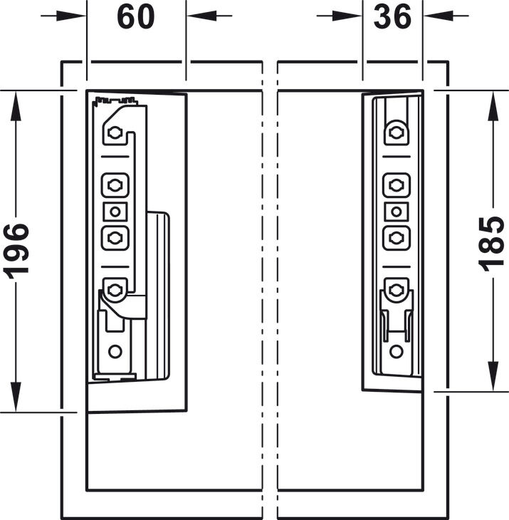 Kalkar kapak makası, Häfele Free flap 3.15 E (elektrikli) 3