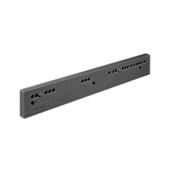 Elite Mesafe Plaka Seti Siyah Sağ 25mm