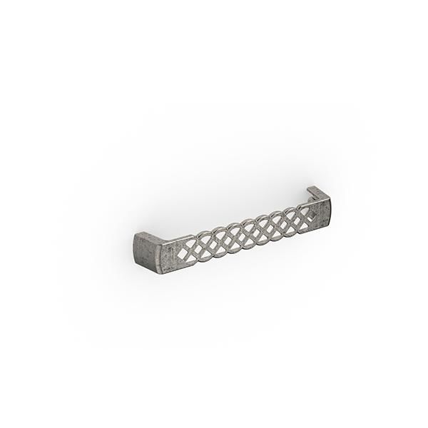 RAMPART Mobilya Kulpu Antik Gümüş 128mm