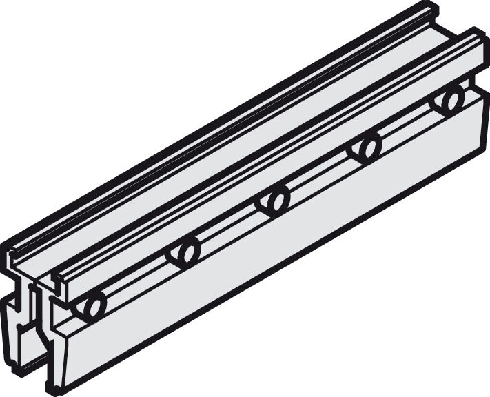 Cam kelepçe pabucu seti, Häfele Slido D-Line11 50L / 80L / 120L