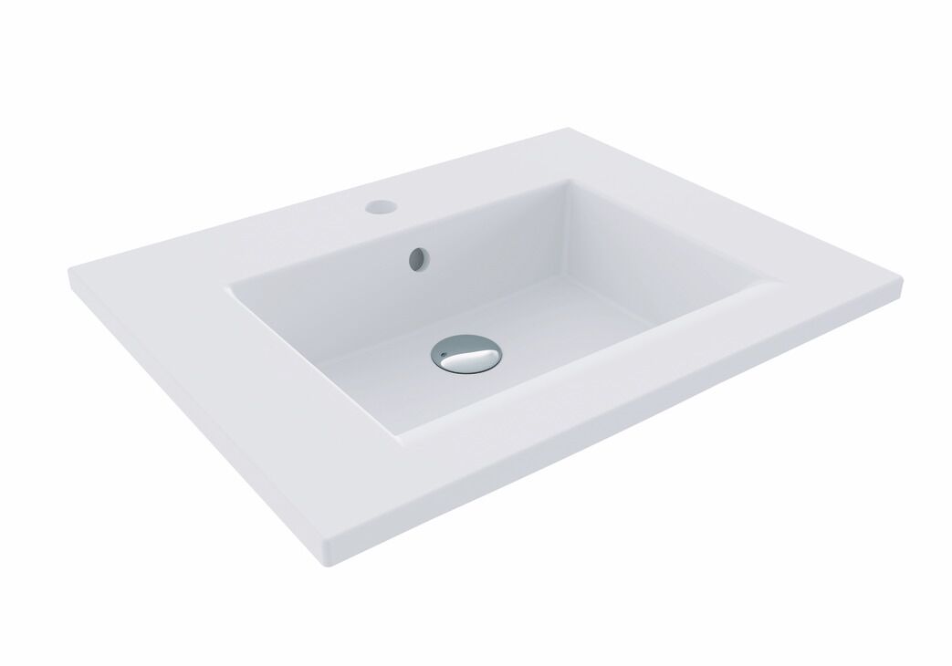Banyo Lavabosu, HÄFELE TIERRA 60, Dolap Uyumlu (Etajerli)
