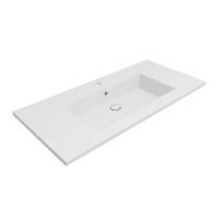 TIERRA 100 Lavabo,par.beyaz,1025x480mm