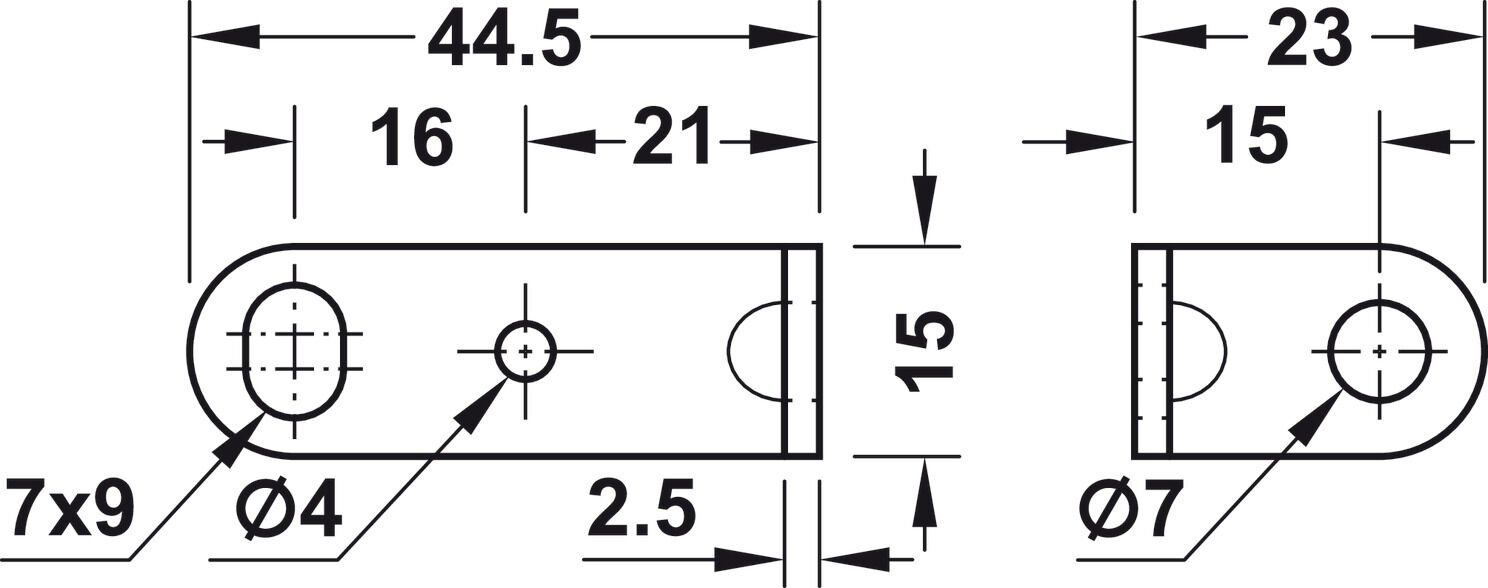 Vidalı köşebent, Çelik, çinko kaplama 2