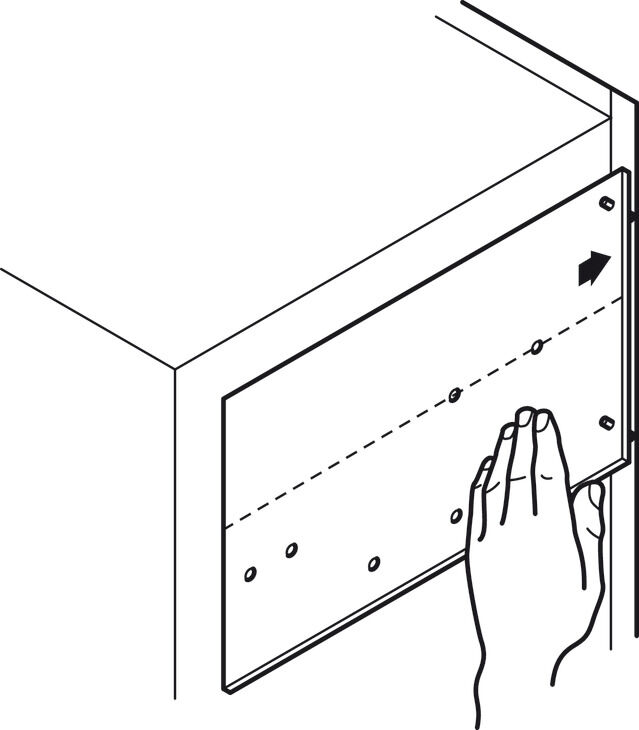 Delik mastarı, Häfele Free Fold 3