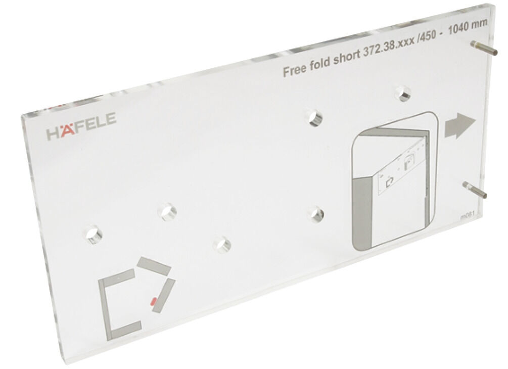 Delik mastarı, Häfele Free Fold 2