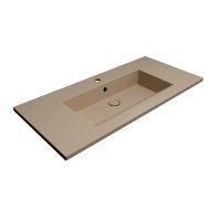 TIERRA 100 Lavabo,mat vizon,1025x480mm