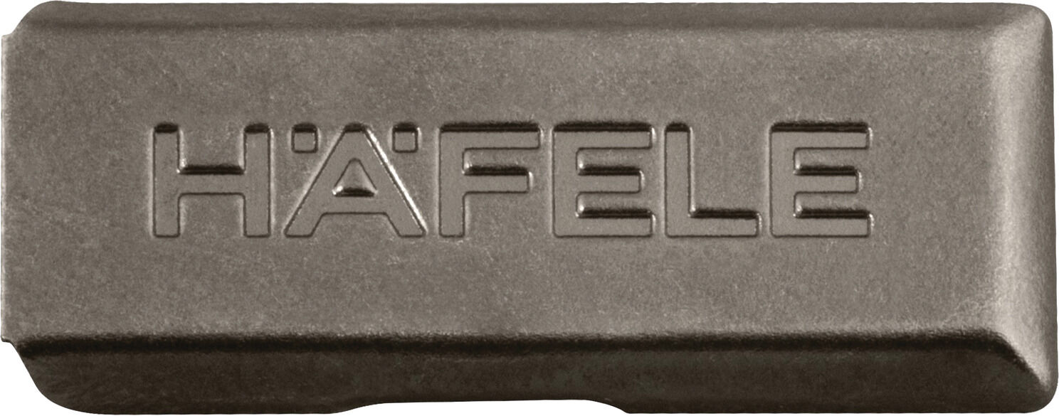 Tas Menteşeler, Häfele METALLA 540 Meneteşe Kolu İçin Kapak, Yarım Deve Boynu