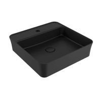 BONITA SB Lavabo, mat siyah, 450x450mm