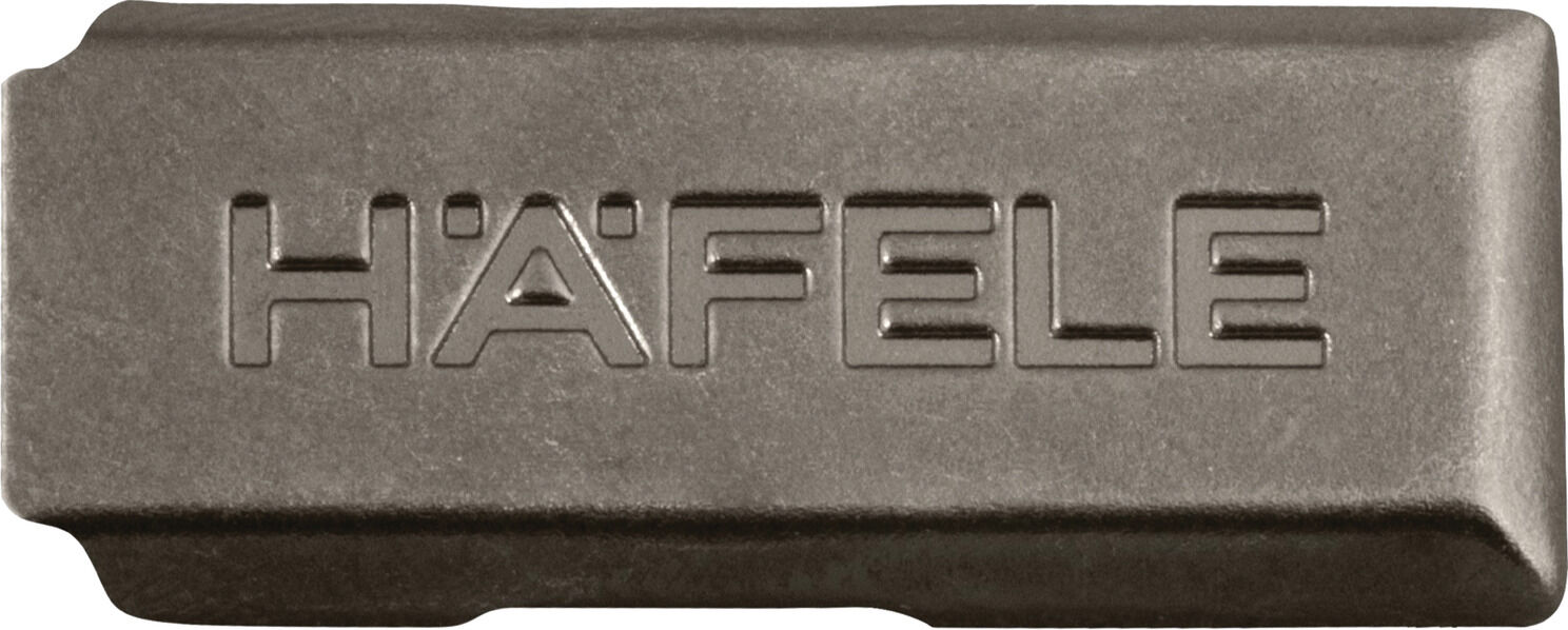 Tas Menteşeler, Häfele METALLA 540 Meneteşe Kolu İçin Kapak, Tam Deve Boynu