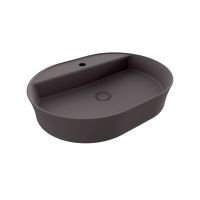 BONITA OB Lavabo, mat gri, 600x450mm