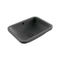 LORNA Lavabo,mat gri,550x410mm
