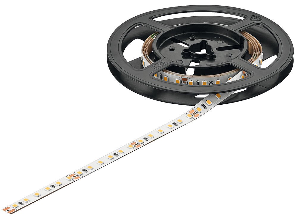 Şerit LED aydınlatma, Häfele Loox5 Eco LED 3071 24 V 8 mm 2 pimli (monokrom), 120 LED/m, 4,8 W/m, IP20