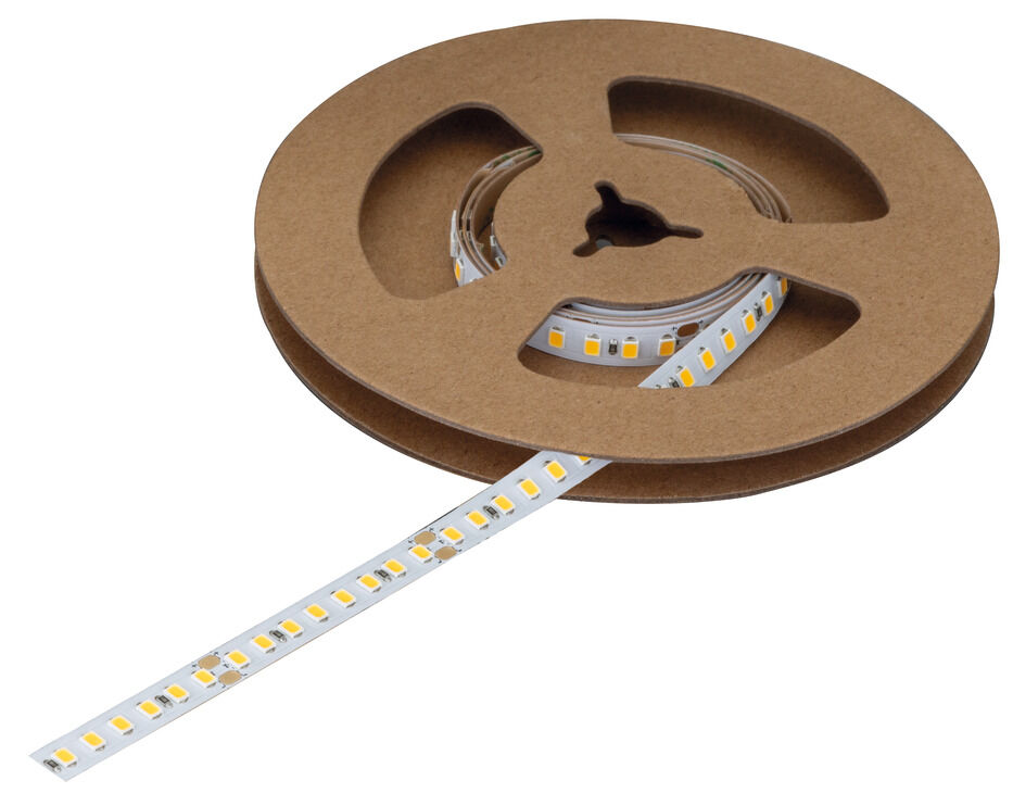 Şerit LED aydınlatma, Häfele Loox5 LED 3148 24 V 8 mm 2 pimli (monokrom), 160 LED/m, 9,5 W/m, IP20
