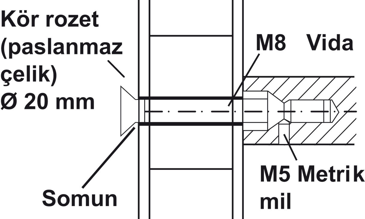 Bağlantı Elemanı, HÄFELE Bağlantı Elemanı, Tek Taraflı, Ahşap, 35-45 mm