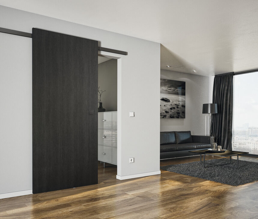 Kayar kapı donanımı, Slido D-Line41 50X, set
