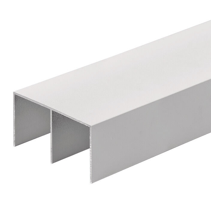 Ahşap Kayar Kapak Ray, Üst Ray, PRIME 90 II, Alüminyum