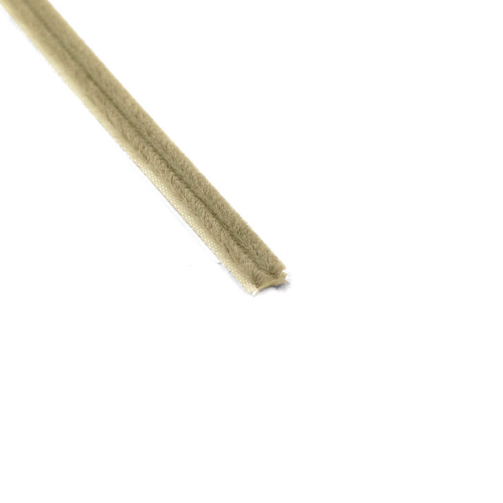 ADoor brush seal.golden.9x5mm.6mtr