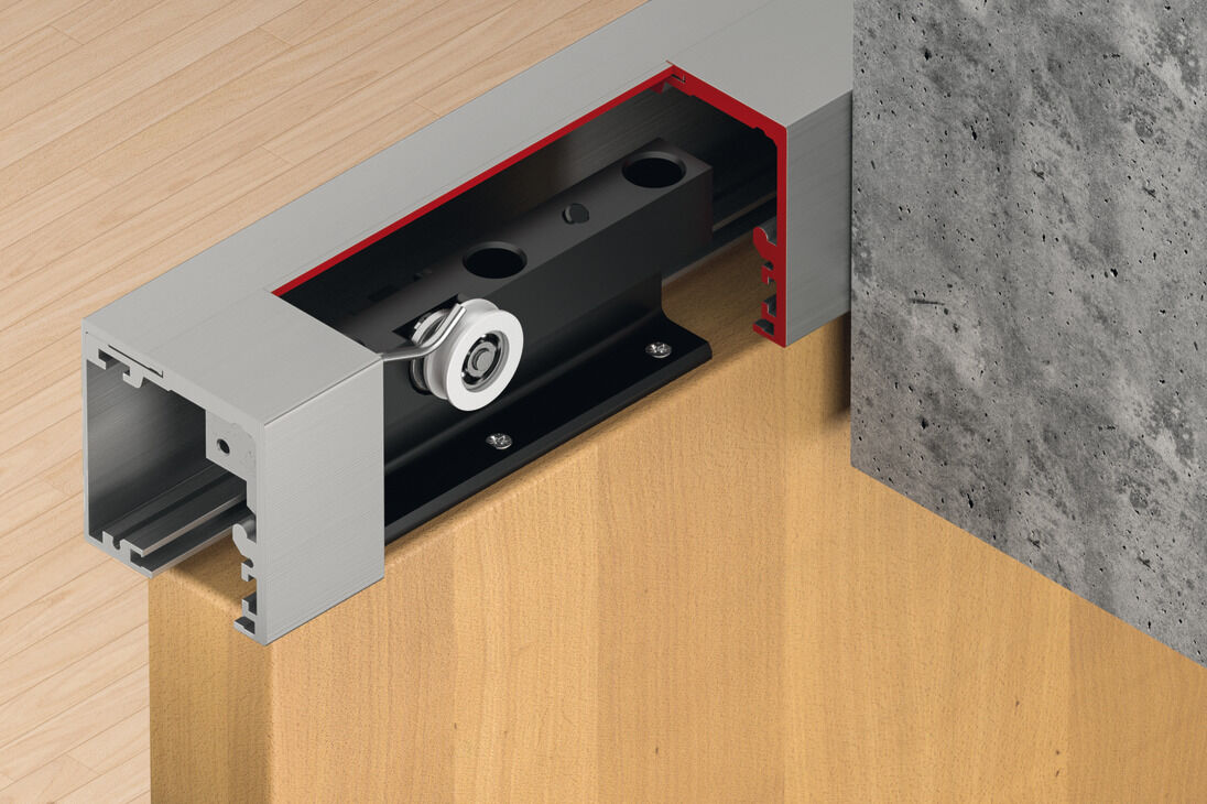 Kayar kapı bağlantı parçası, Slido D-Line12 50E, set 2