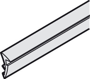 Sızdırmazlık profili, cam kalınlığı 8 – 10 mm için