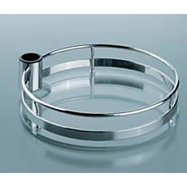 Cam Tabanlı Raf Krom Parlak Ø260mm