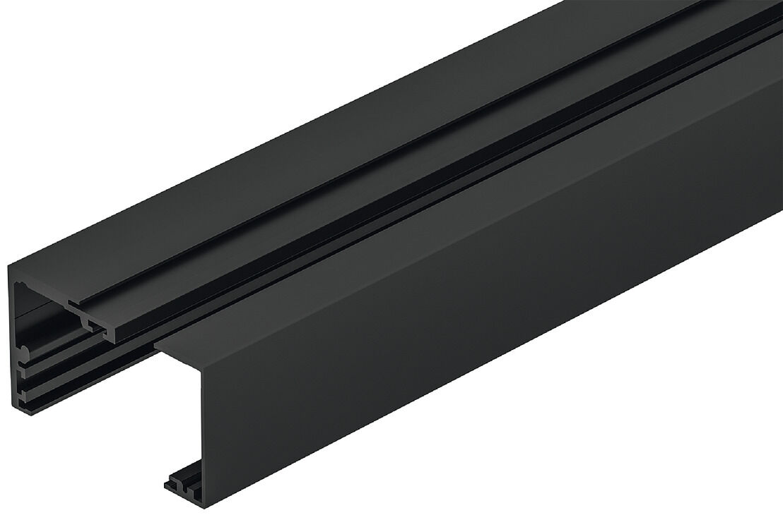 Taşıyıcı ray seti, Tavan montajı için, önceden delinmiş