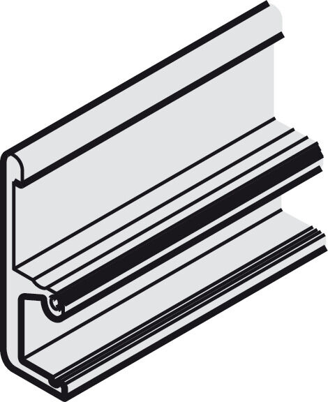 Montaj rayı, Häfele Slido Design 40-V / 80-V için