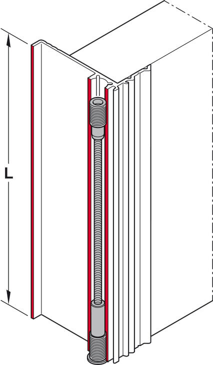Gergi Bağlantı Parçası, Häfele Slido F-Handle26 için 4