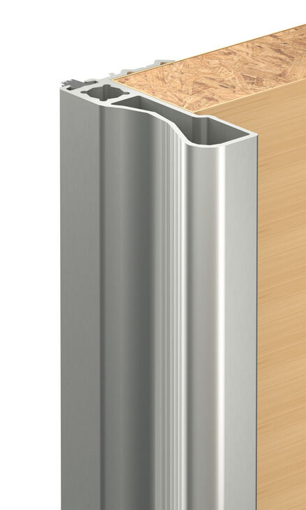 Kulp Profili, Häfele Slido F-Handle26 A3, alüminyum, kayar kapılar için 2