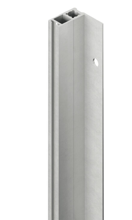 Takviye Şeridi, Häfele Slido F-Handle26 B, alüminyum, kayar kapılar için