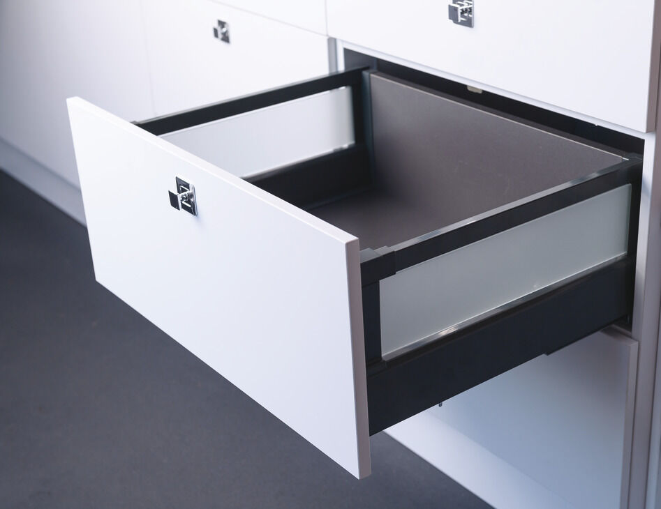 Arka panel braketi, Häfele Matrix S35, 199 mm çekmece yan yüksekliği için 4